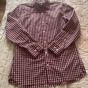 BONOBOS Men’s Button Down Dress Shirt Slim Fit 16/33